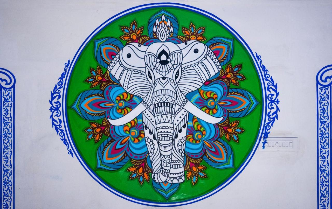 ジャイプール Mandala Bagpacker Circleホステル エクステリア 写真